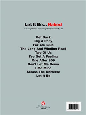 The Beatles: Let It Be... Naked: Piano, Voix & Guitare