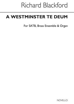 Richard Blackford: A Westminster Te Deum (Brass Ensemble Parts): Ensemble de Cuivres