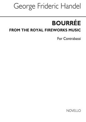 Georg Friedrich Händel: Bourree From The Fireworks Music (Db): Solo pour Contrebasse