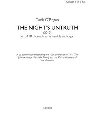 Tarik O'Regan: The Night's Untruth: Ensemble de Cuivres