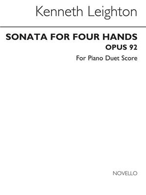 Kenneth Leighton: Sonata For Four Hands Op. 92: Duo pour Pianos