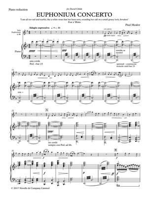Paul Mealor: Euphonium Concerto: Baryton ou Euphonium et Accomp.