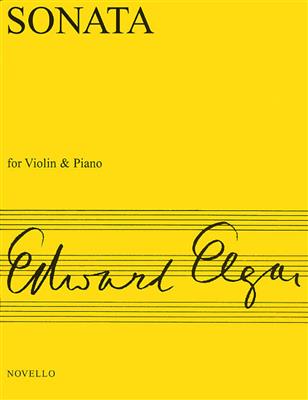 Edward Elgar: Sonata For Violin And Piano (E Minor): Violon et Accomp.