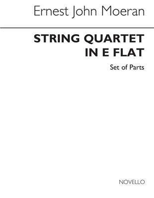 E.J Morean: String Quartet In E Flat (Parts): Quatuor à Cordes
