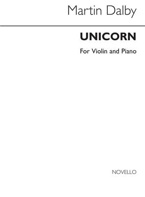 Martin Dalby: Unicorn For Violin And Piano: Violon et Accomp.