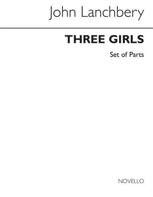 John Lanchbery: Three Girls for Brass Quintet (Parts): Ensemble de Cuivres