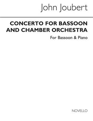 John Joubert: Concerto For Bassoon (With Piano Reduction): Basson et Accomp.