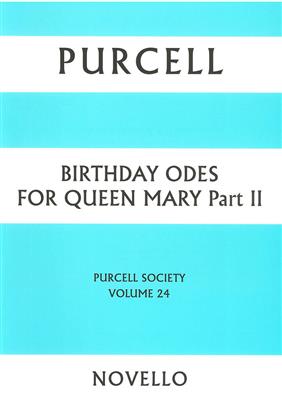 Henry Purcell: Purcell Society Volume 24: Chœur Mixte et Ensemble