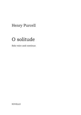 Henry Purcell: O Solitude: Ensemble de Chambre