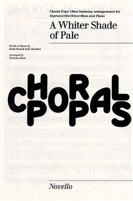 Procol Harum: A Whiter Shade Of Pale: (Arr. Nicholas Hare): Chœur Mixte et Piano/Orgue