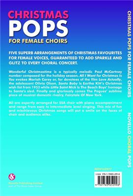 Christmas Pops for Female Choirs: Voix Hautes et Piano/Orgue