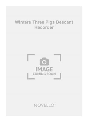 Winters Three Pigs Descant Recorder: Flûte à Bec Soprano