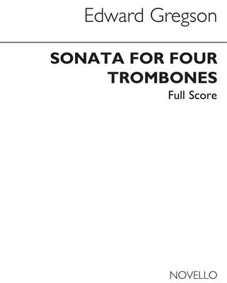 Edward Gregson: Sonata For Four Trombones: Solo pourTrombone