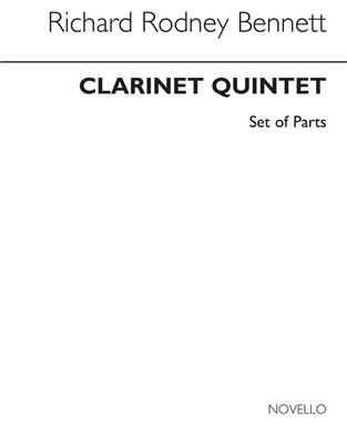 Richard Rodney Bennett: Clarinet Quintet (Parts): Clarinettes (Ensemble)