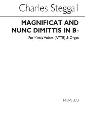 Charles Steggall: Magnificat And Nunc Dimittis In Bb: Chœur Mixte et Piano/Orgue