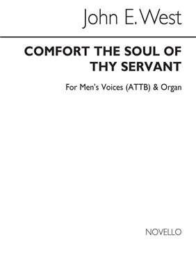 John West: Comfort The Soul Of Thy Servant: Voix Basses et Piano/Orgue