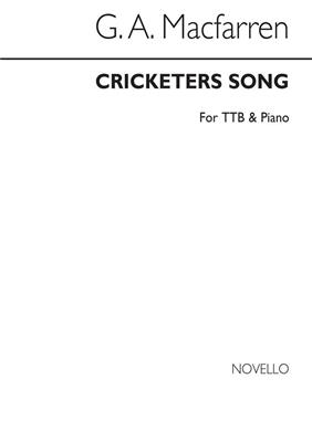 George Alexander MacFarren: Cricketers Song: Voix Basses et Piano/Orgue