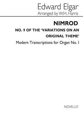 Edward Elgar: Nimrod: (Arr. Sir William Henry Harris): Orgue