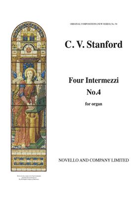 Charles Villiers Stanford: Intermezzo On An Irish Air: Orgue