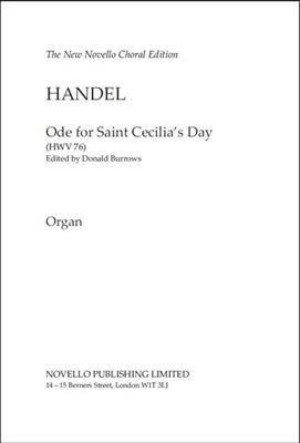 Georg Friedrich Händel: Ode For Saint Cecilia's Day: Chœur Mixte et Accomp.