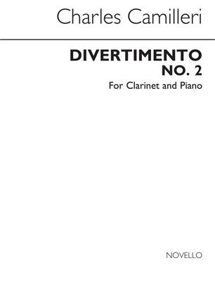Charles Camilleri: Divertimento No.2 for Clarinet and P.: Clarinette et Accomp.