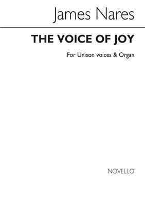 James Nares: The Voice Of Joy: Chant et Piano
