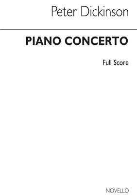 Peter Dickinson: Concerto For Piano: Solo de Piano