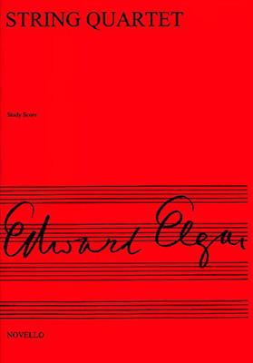 Edward Elgar: String Quartet Op 83: Study Score: Quatuor à Cordes