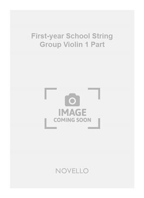 First-year School String Group Violin 1 Part