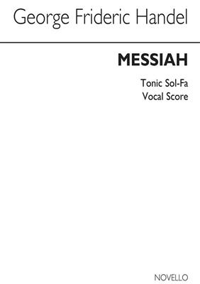 Georg Friedrich Händel: Messiah Tonic Sol Fa (Prout): Solo pour Chant