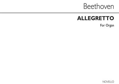 Beethoven Allegretto Organ: Orgue
