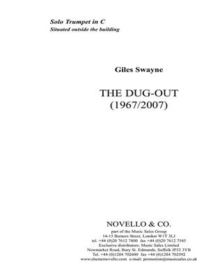 Giles Swayne: The Dug-Out Op.2a (Trumpet): Solo de Trompette