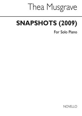 Thea Musgrave: Snapshots: Solo de Piano
