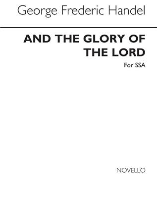 Georg Friedrich Händel: And The Glory Of The Lord: Voix Hautes et Accomp.