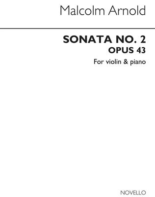 Malcolm Arnold: Sonata No.2 Op.43: Violon et Accomp.