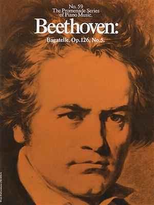 Ludwig van Beethoven: Bagatelle Op. 126, No. 5: Solo de Piano