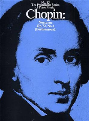 Frédéric Chopin: Nocturne In E Minor Op. 72 No. 1: Solo de Piano