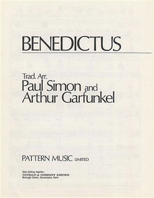 Benedictus: Solo de Piano