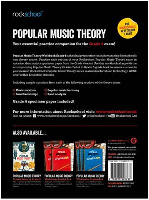 Rockschool: Popular Music Theory Workbook Grade 4