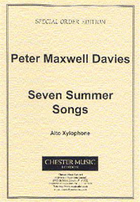 Peter Maxwell Davies: Seven Summer Songs - Alto Xylophone: Percussion (Ensemble)