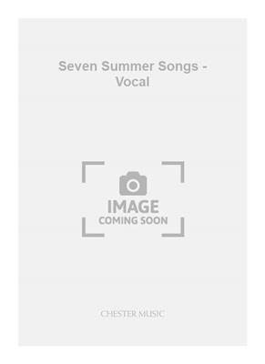 Peter Maxwell Davies: Seven Summer Songs - Vocal: Percussion (Ensemble)