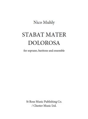Nico Muhly: Stabat Mater Dolorosa: Ensemble de Chambre