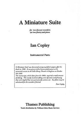 Ian Copley: A Miniature Suite: Duo pour Flûtes à Bec