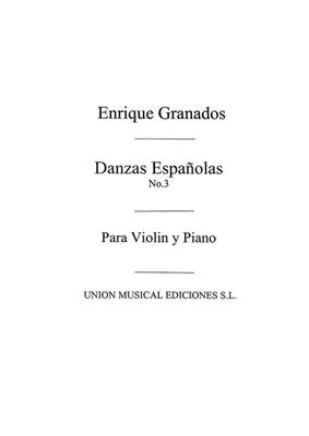 Danza Espanola No.3 Fandango: Violon et Accomp.