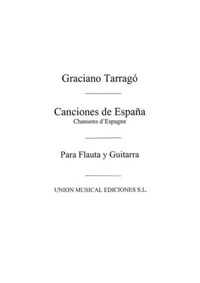 Canciones De Espana: Solo pour Flûte Traversière