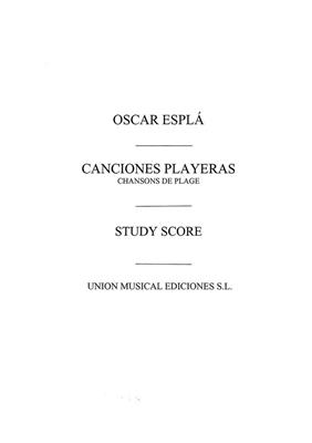 Oscar Espla: Canciones Playeras: Orchestre Symphonique