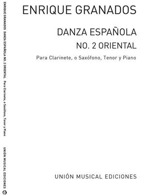 Danza Espanola No.2 Oriental: Clarinette et Accomp.