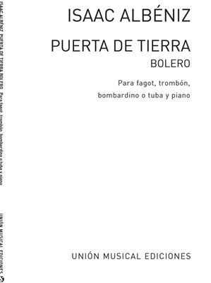 Isaac Albéniz: Puerta De Tierra Bolero: Instruments Ténor et Basse