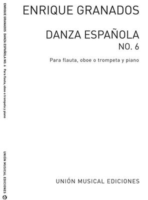 Danza Espanola No.6 Rondalla Aragonesa: Flûte Traversière et Accomp.