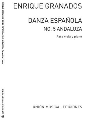 Danza Espanola No.5 Andaluza: Alto et Accomp.